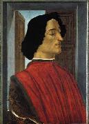 BOTTICELLI, Sandro Portrait of Giuliano de Medici china oil painting reproduction